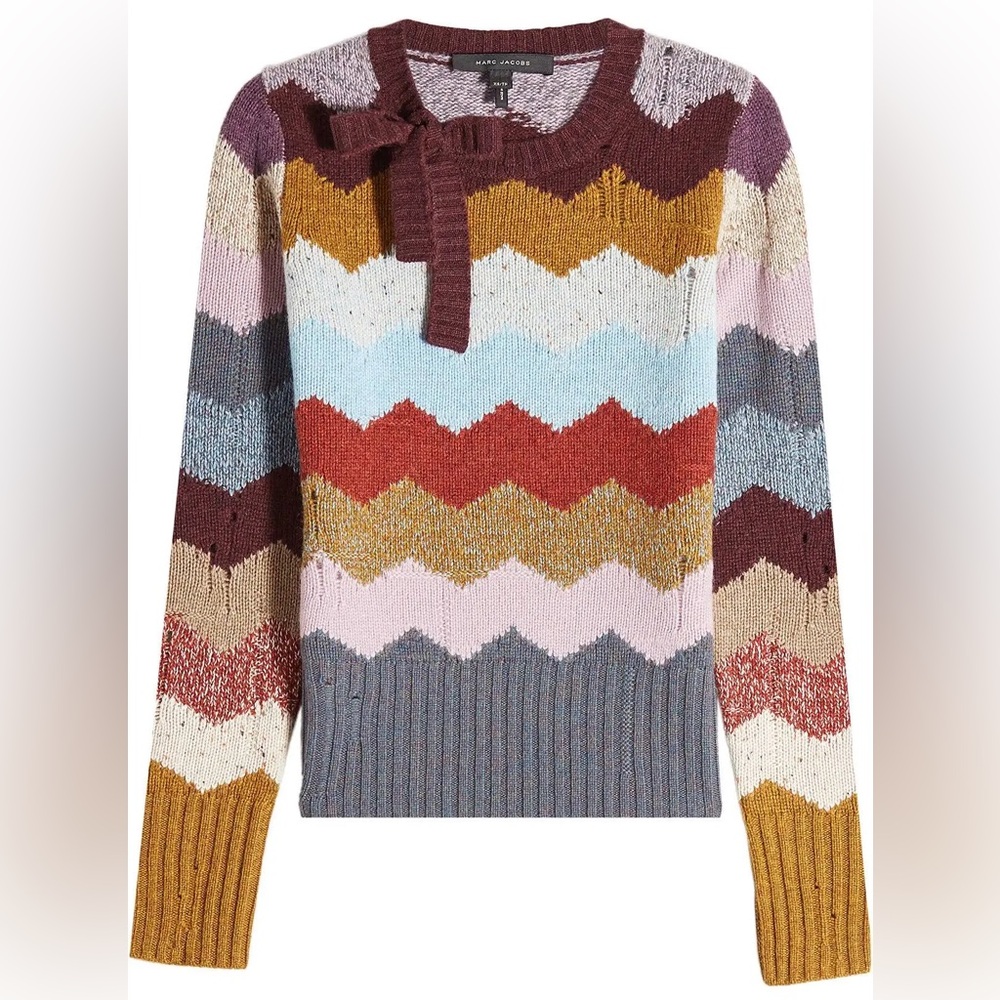 MARC JACOBS Cashmere Chevron